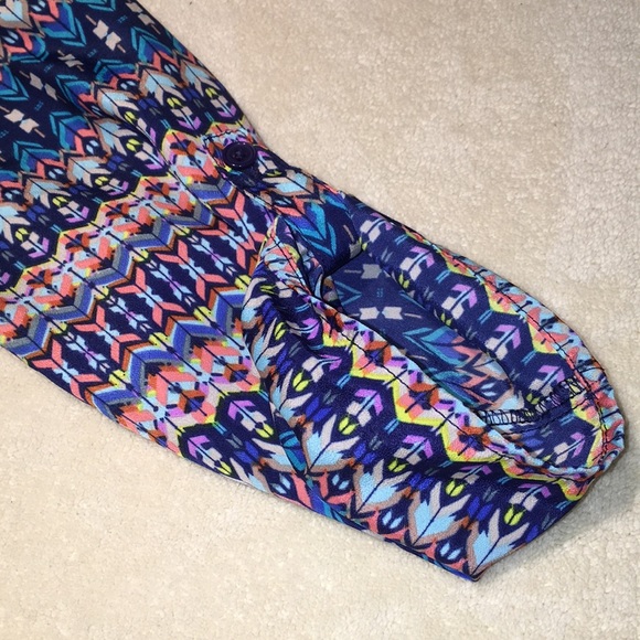 BeBop Women’s Qrt Sleeve Multicolor Summer Dress - Picture 3 of 8